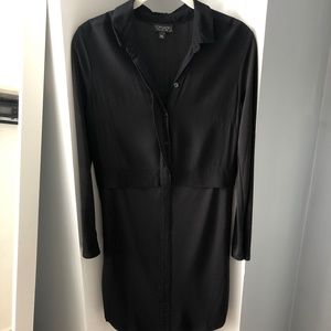 Collared Long Sleeve Dress